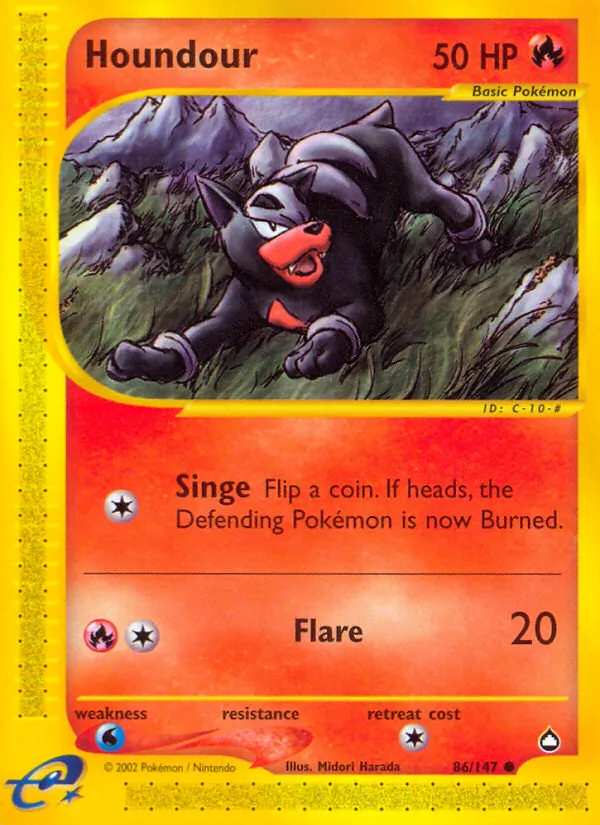 Houndour card