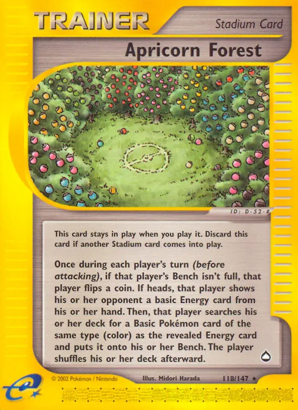 Apricorn Forest card