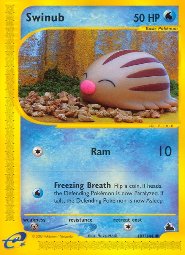 Swinub card