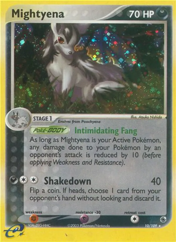 Mightyena card