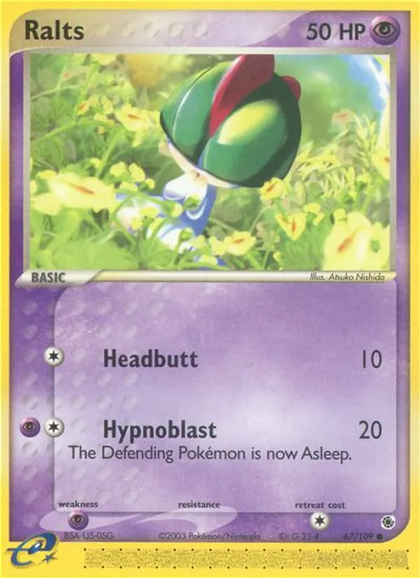 Ralts card
