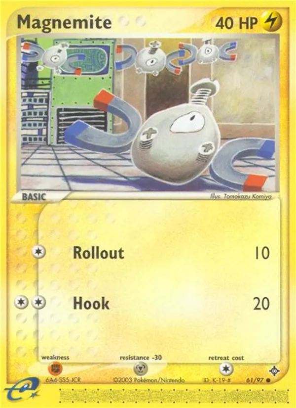 Magnemite card
