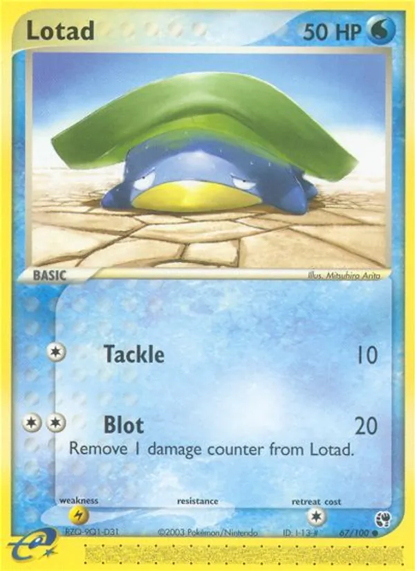 Lotad card