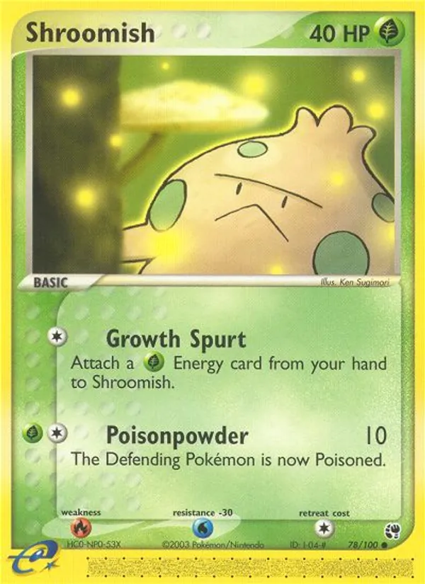 Shroomish card