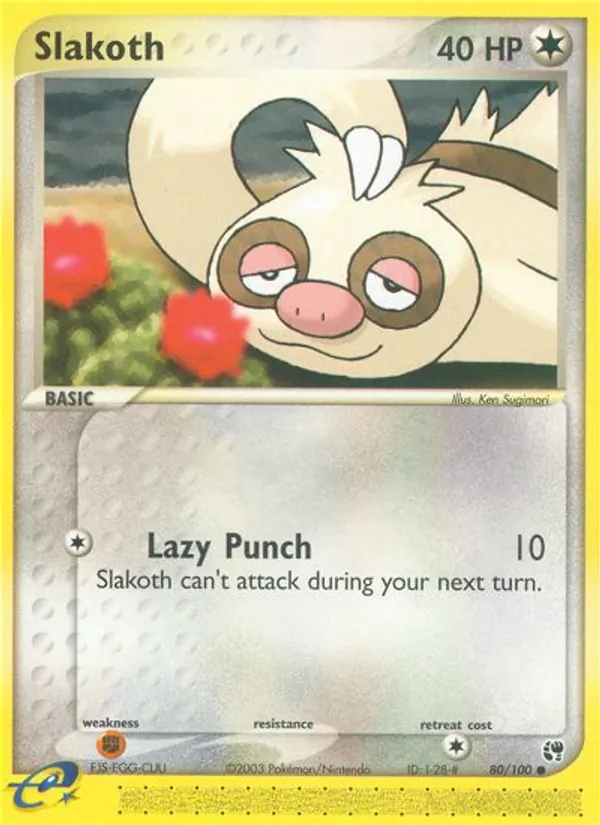 Slakoth card