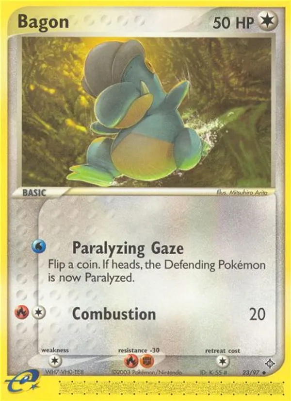 Bagon card