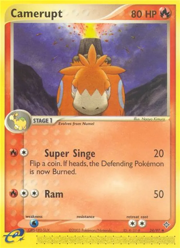 Camerupt card