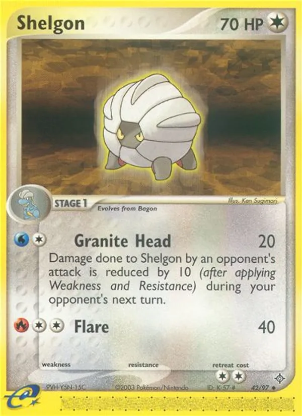 Shelgon card