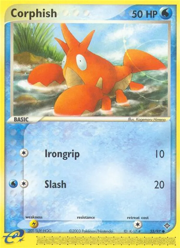 Corphish card