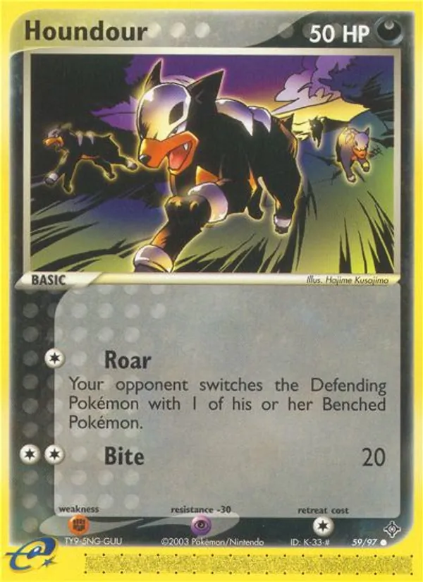 Houndour card