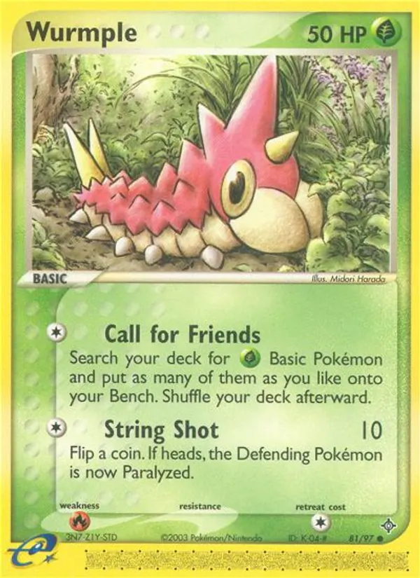 Wurmple card