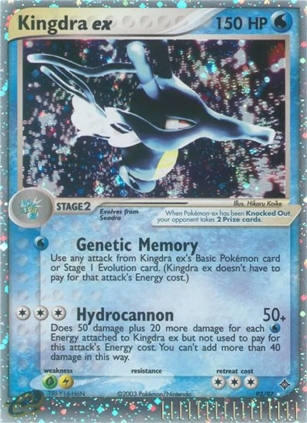 Kingdra ex card