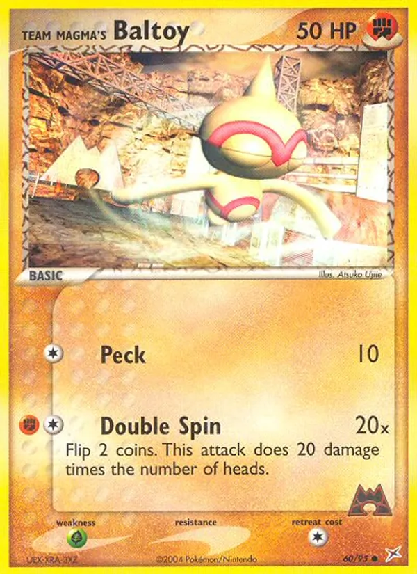 Team Magma's Baltoy card