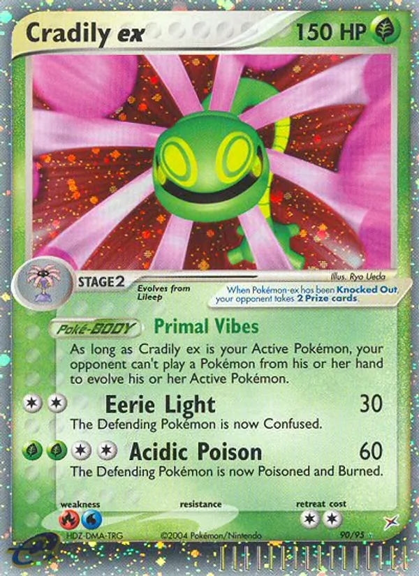 Cradily ex card