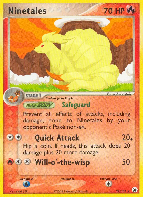 Ninetales card