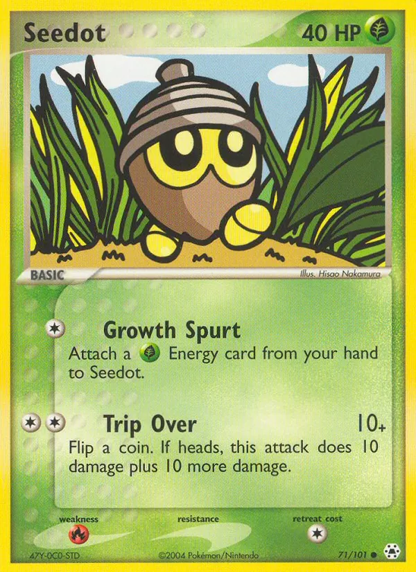 Seedot card