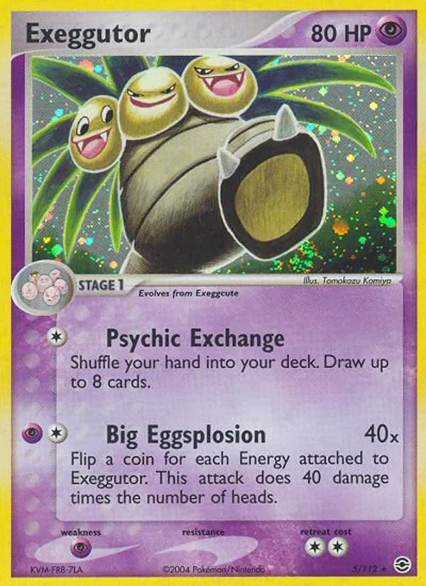 Exeggutor card