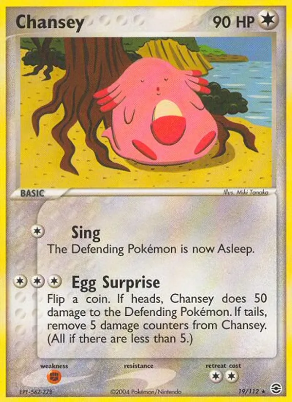 Chansey card