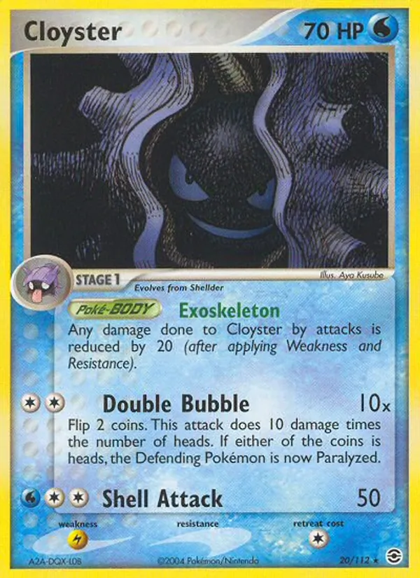 Cloyster card