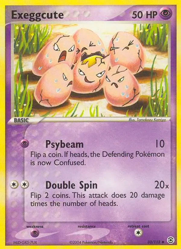 Exeggcute card