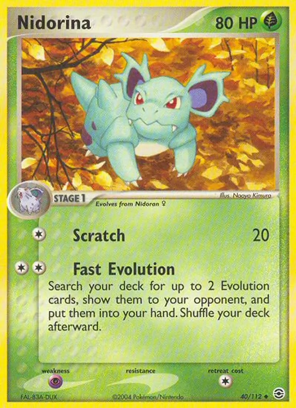 Nidorina card