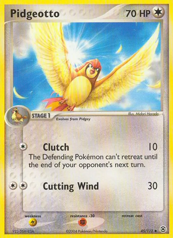 Pidgeotto card