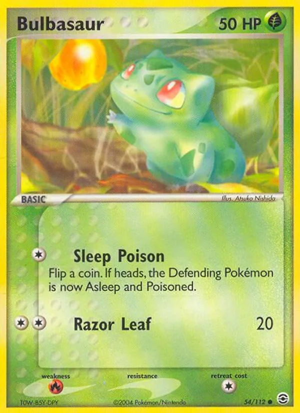 Bulbasaur card