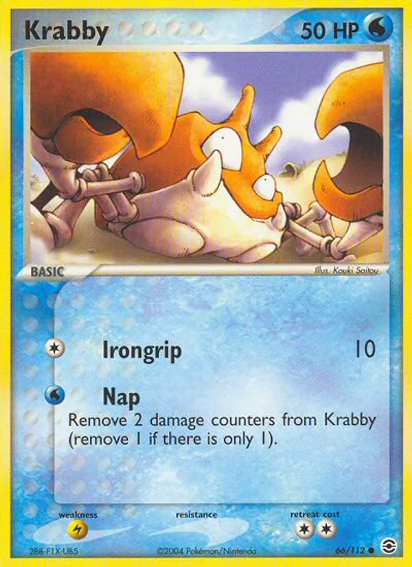 Krabby card