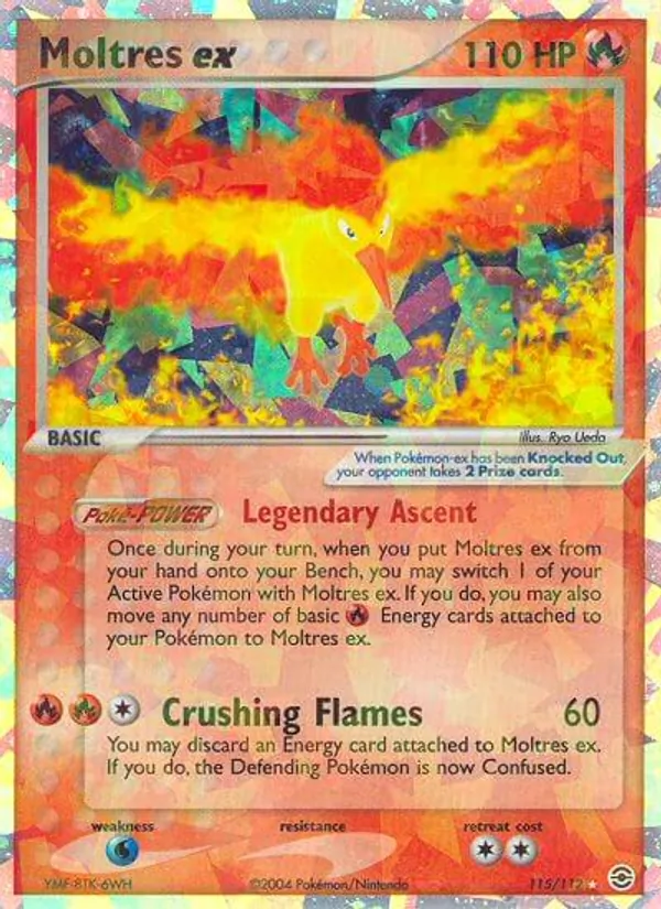 Moltres ex card