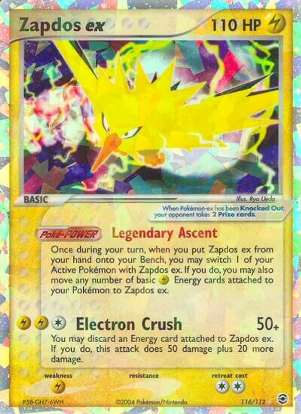 Zapdos ex card