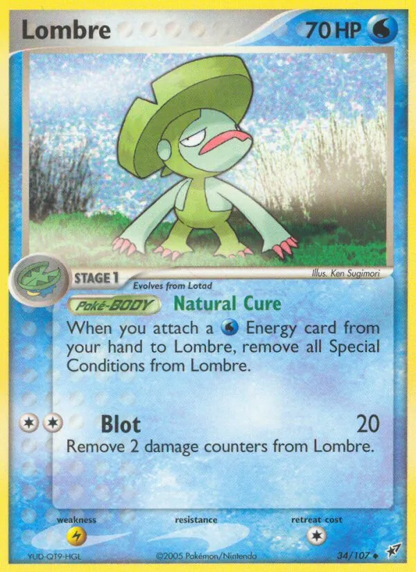 Lombre card