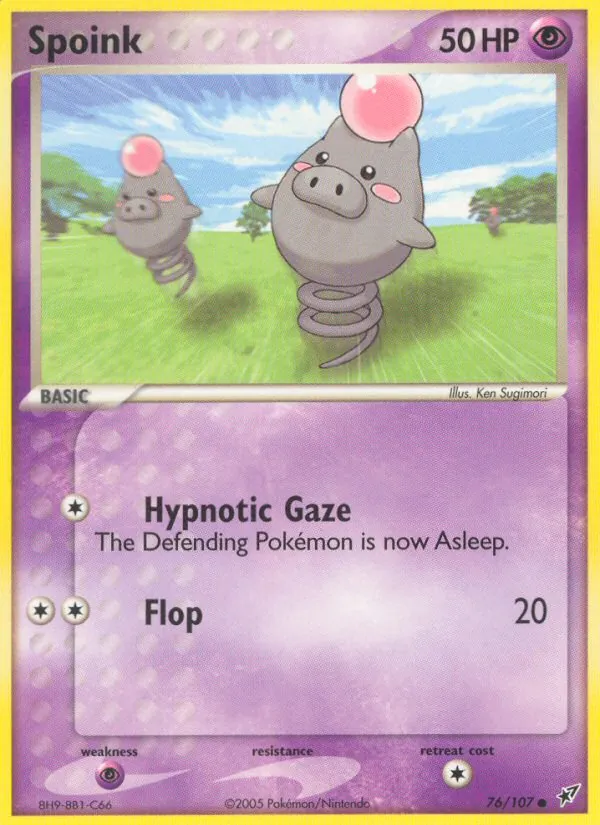 Spoink card