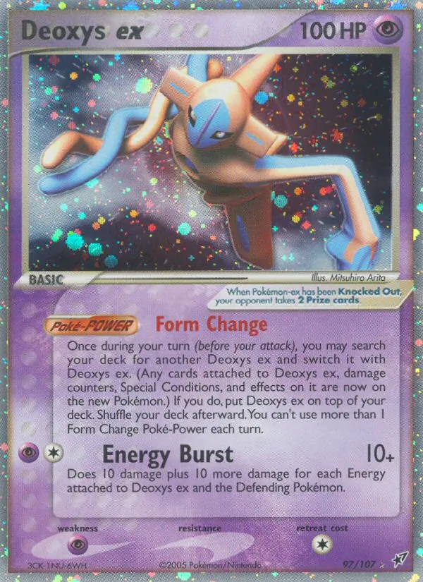 Deoxys ex card