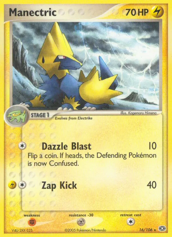 Manectric card
