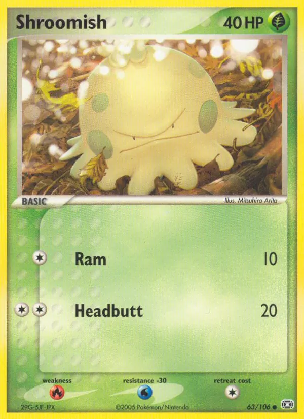 Shroomish card