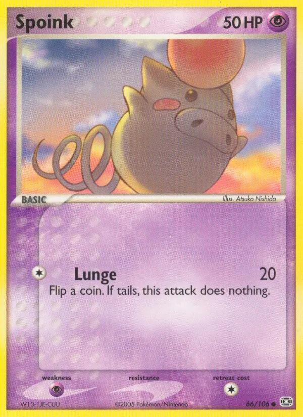 Spoink card