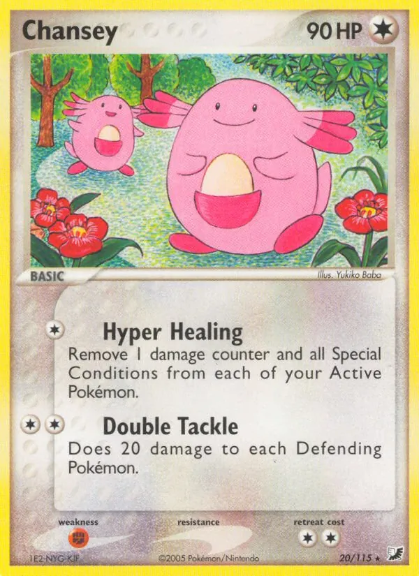 Chansey card