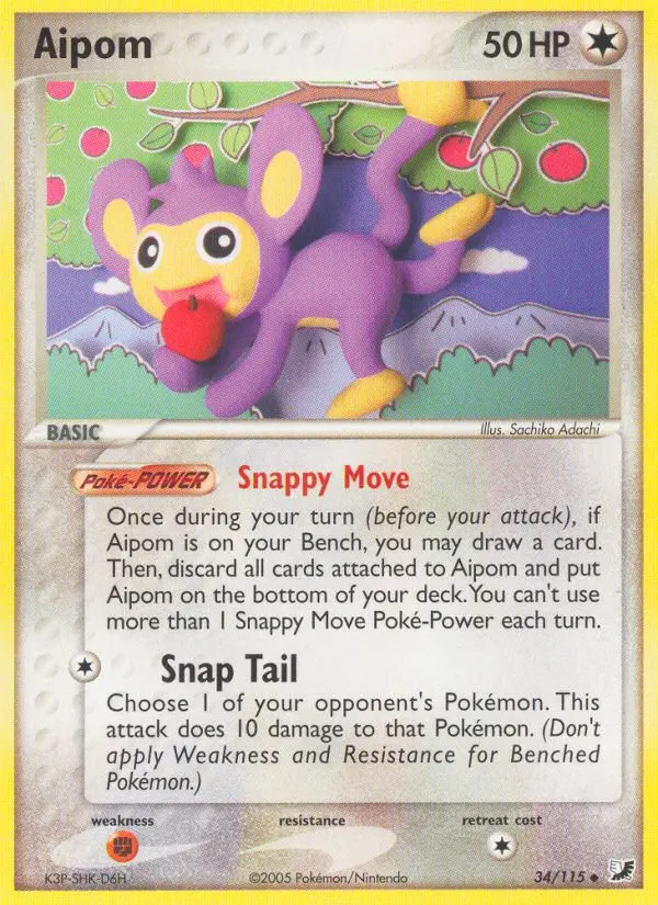 Aipom card