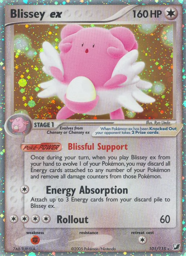 Blissey ex card