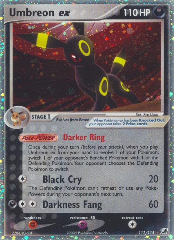 Umbreon ex card