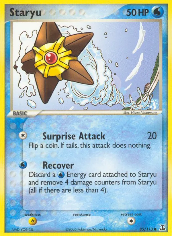Staryu card