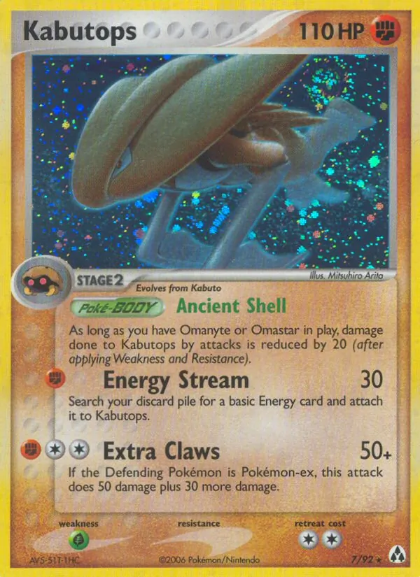 Kabutops card