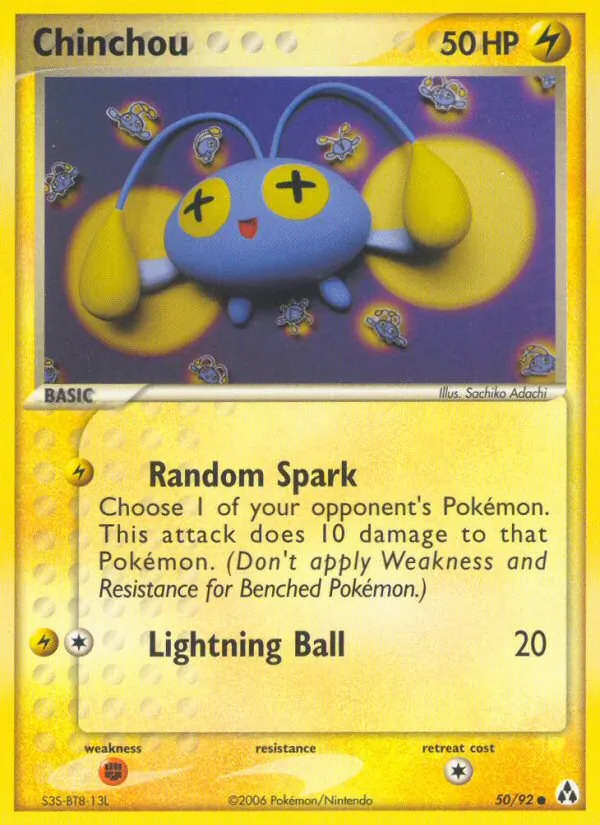 Chinchou card