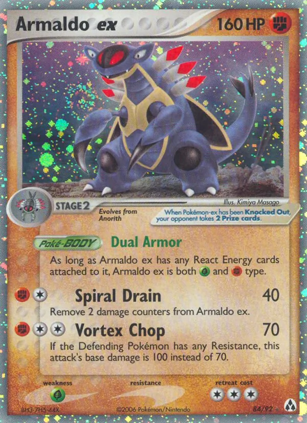 Armaldo ex card