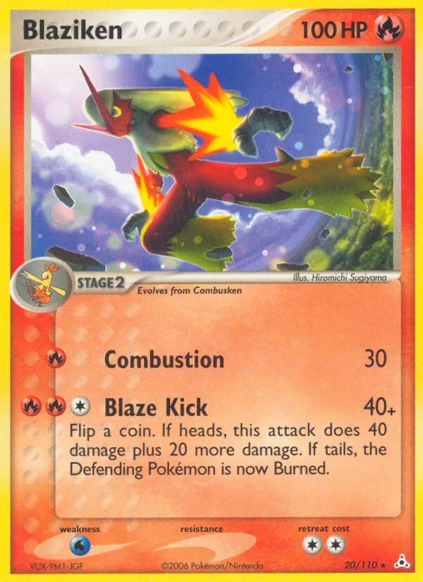 Blaziken card