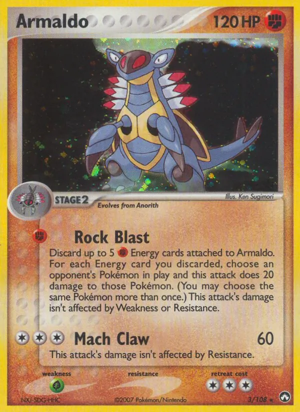 Armaldo card