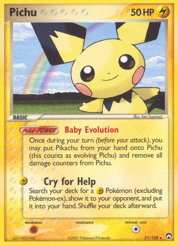 Pichu card