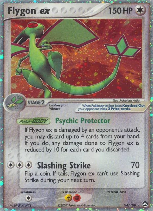 Flygon ex card