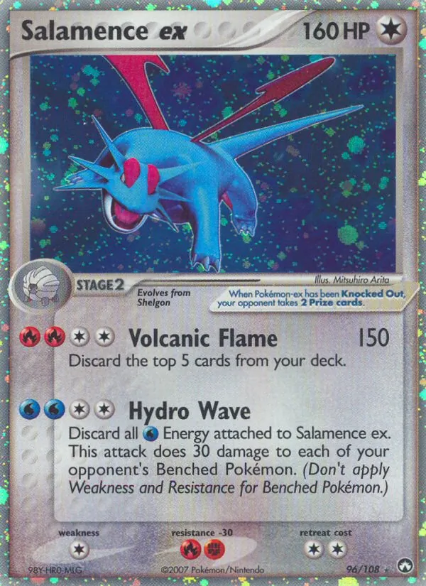 Salamence ex card
