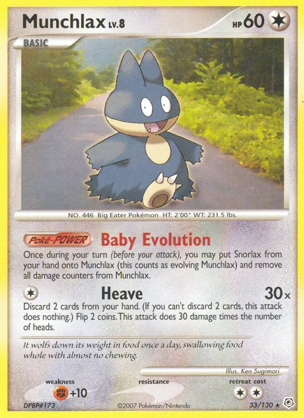Munchlax card